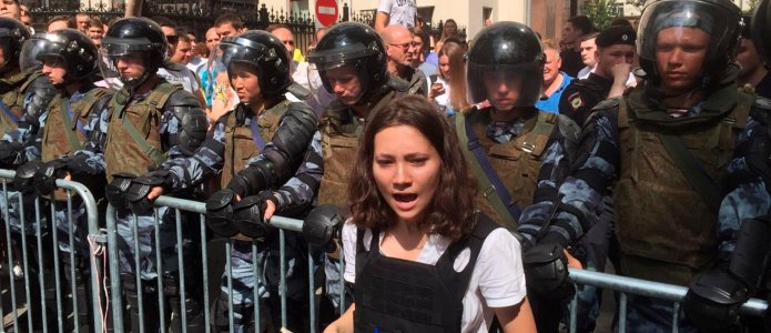 Список задержанных на акции против недопуска кандидатов на выборы 27 июля 2019 года